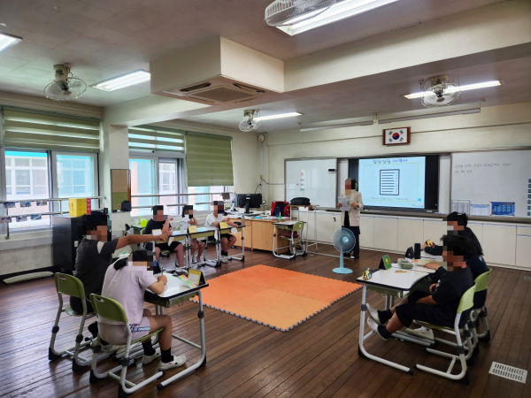 동부 관내 초등학교 학생을 대상으로 ‘찾아가는 집단상담 『마음이음』’ 운영 모습