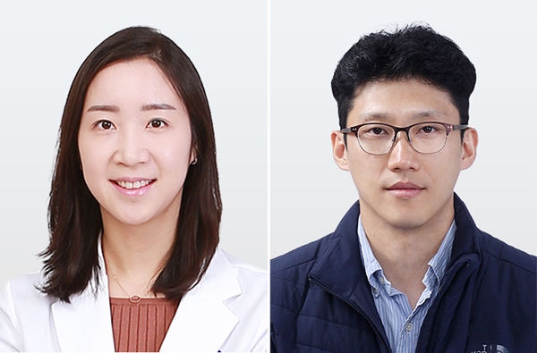 왼쪽부터 충남대병원 호흡기알레르기내과 강다현 교수, 광주과학기술원 생명과학과 박지환 교수