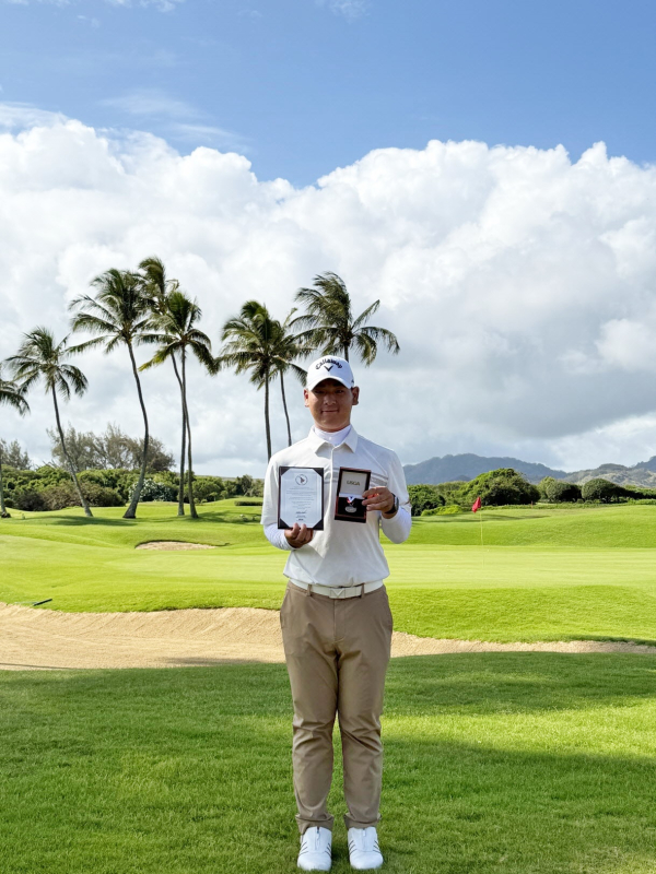 임태영 선수는 ‘US 주니어 아마추어 챔피언십’ 예선전에서 공동 1위에 올라 본선 진출권을 확보했다.
