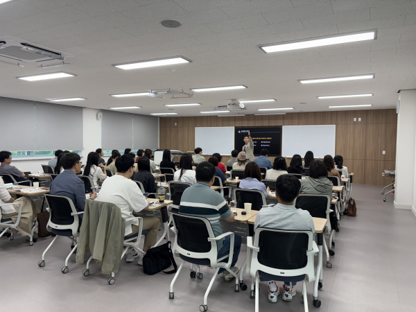 나를 채우는 인문학 여행(2기) 교육 진행 모습