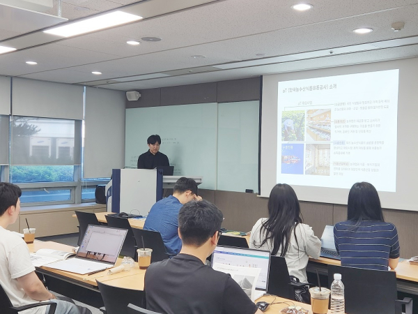 제2차 공공급식통합플랫폼 군부대 사용자교육 진행사진