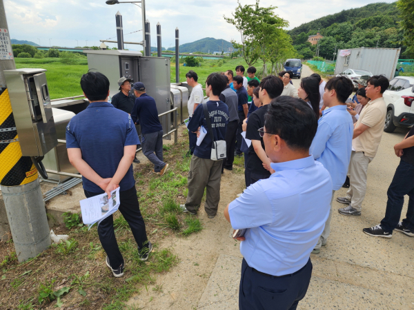 ‘수문 작동 및 운영’ 현장교육 진행