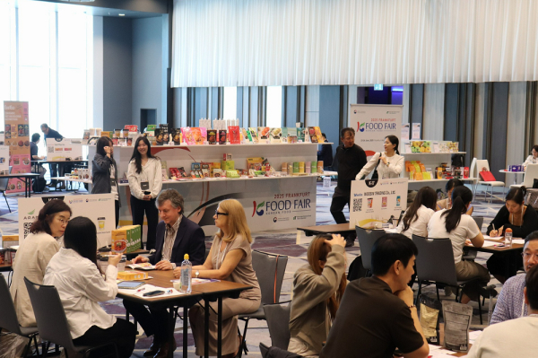 독일 프랑크푸르트 K-푸드 페어 B2B 행사장 전경