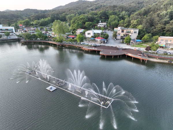 방동 윤슬거리의 음악 분수