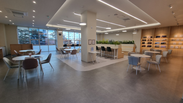 용산도서관에 들어선 마을 커뮤니티 공간 ‘용산마루’