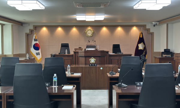 대덕구의회 본회의장