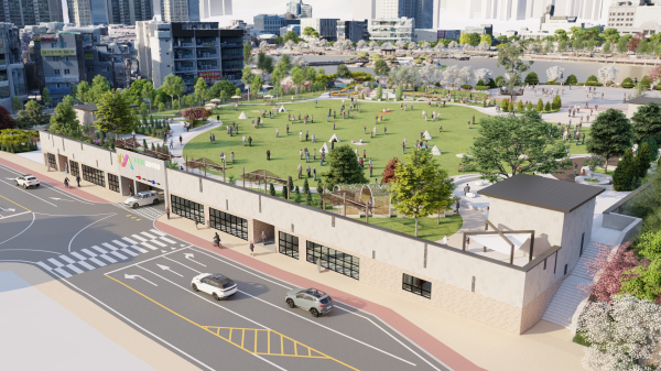 서산 예천지구 공영주차장(초록광장) 조성사업 조감도