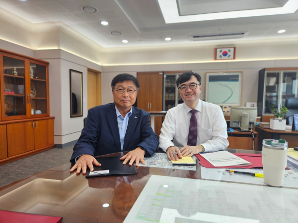 이승원 세종시 경제부시장, 2026년도 정부예산 확보 위해 임기근 기재부 차관 면담 모습