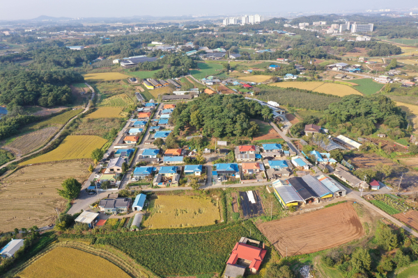 신평면 남산1리 전경