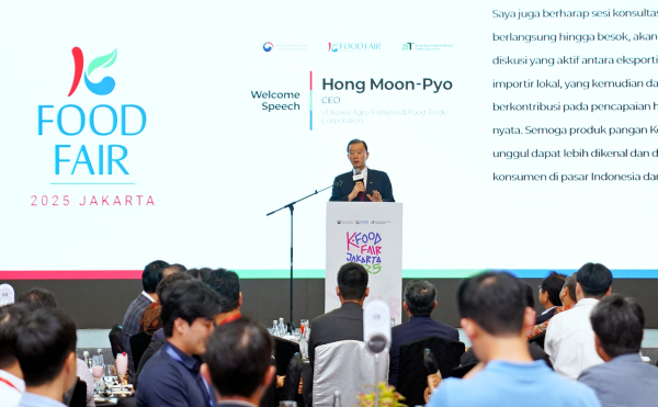 2025 Jakarta K-Food Fair 개막식 현장사진   * 홍문표 aT 사장