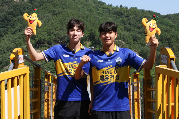 충남한바퀴의 일환으로 인삼의 고장 금산에서 ‘금산 삼계탕 축제’ 홍보 모습