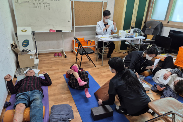 찾아가는 의료원 순회 진료 모습