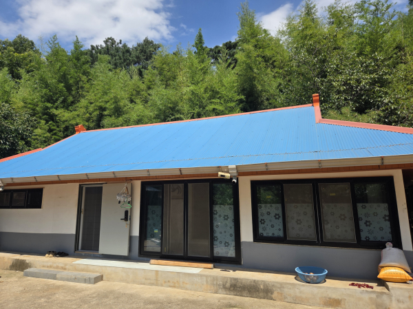 상월면 석종리 귀농인의 집 전경