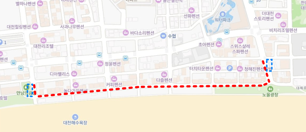 차 없는 거리 구간