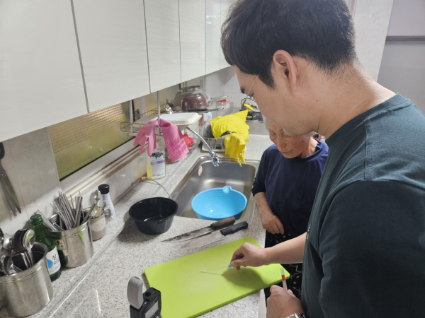 위생점검 현장 모습