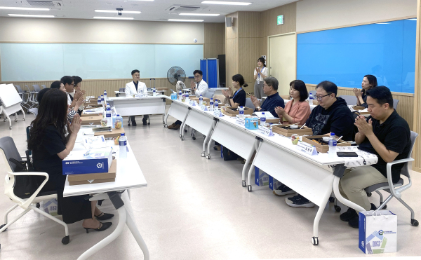 천안·아산지역 민간상담센터 및 의료기관 간담회 개최 모습