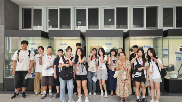 제11기 교육기자단 미디어 연수 단체사진