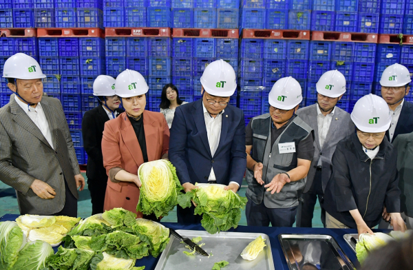 국민의힘 국회의원 정부비축사업 현장방문 사진