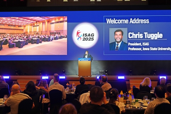 ‘세계동물유전학회총회(ISAG 2025)’ 개최 모습