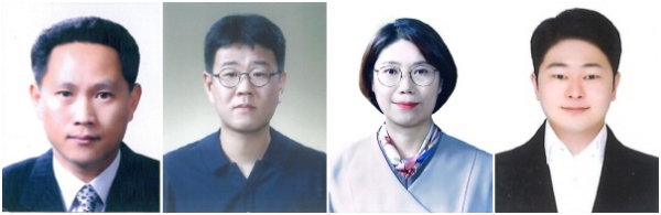 (왼쪽부터) 김수동팀장, 김기호팀장, 이용희팀장, 김대원주무관