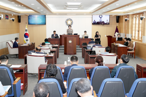 태안군의회, 제313회 임시회 마무리