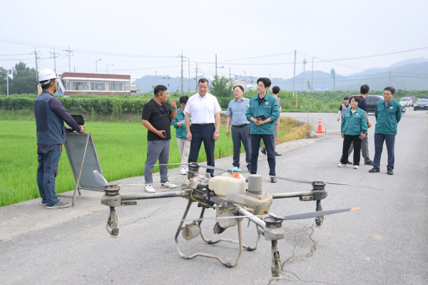 벼 병해충 항공 공동 방제