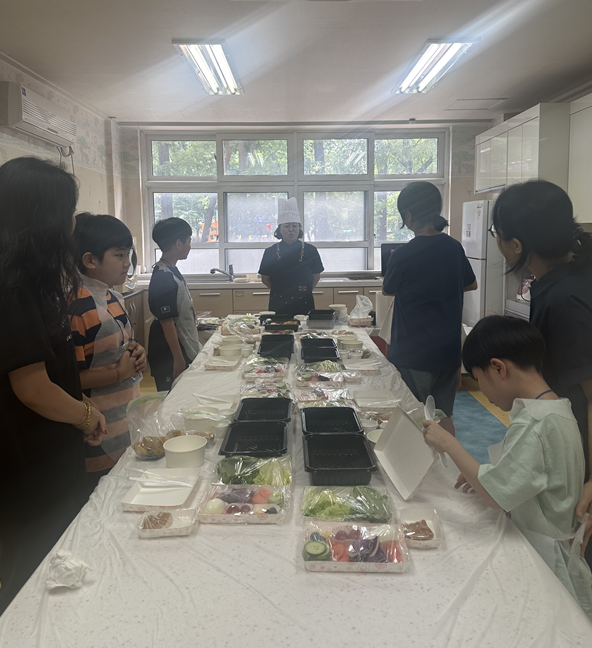 치료지원실 여름방학 프로그램 운영 모습