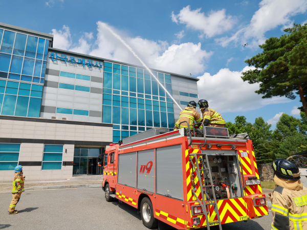 19일 ‘드론 폭탄 테러 대응 훈련’ 진행 모습