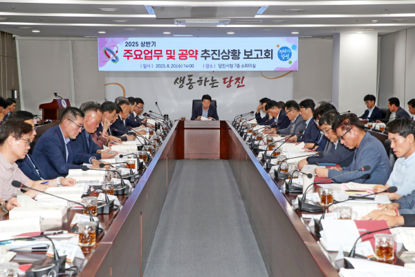 주요업무 및 공약 추진상황 보고회