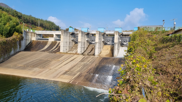 흥림저수지 모습