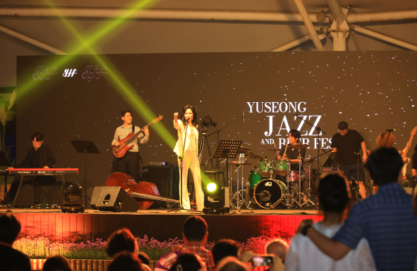 지난해 열린 유성 재즈&맥주 페스타 진행 모습