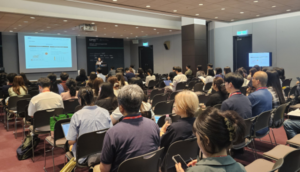 한국식품연구원 이소영 책임연구원 발표 모습