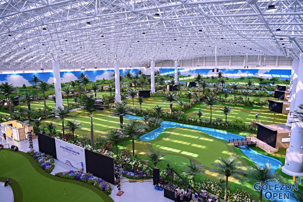 골프존 시티골프 중국 2호 연길점 전경