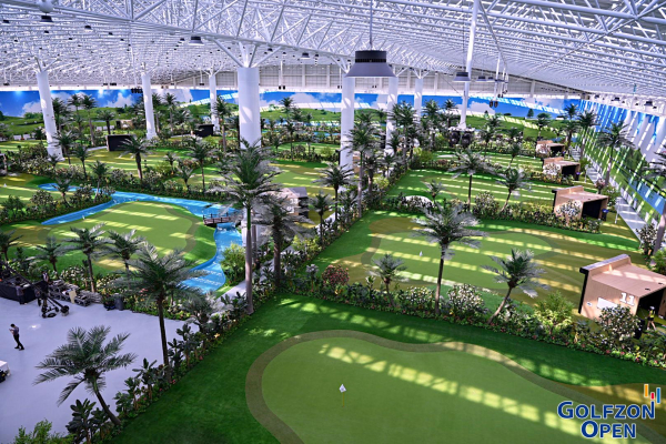 지난 8월 28일부터 31일까지 ‘2025 골프존 차이나오픈’ 대회가 열린 골프존 시티골프 중국 2호 연길점 전경