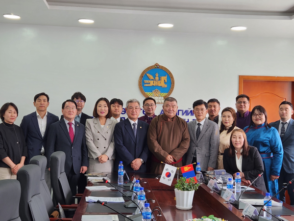 대전 서구-헙스걸 교류 면담 장면