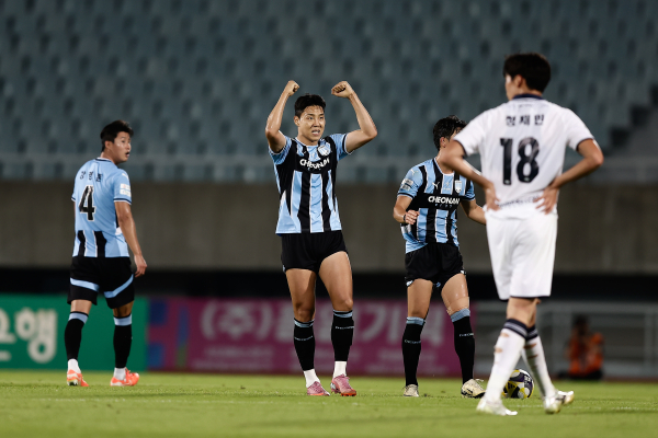 이정협 득점 모습