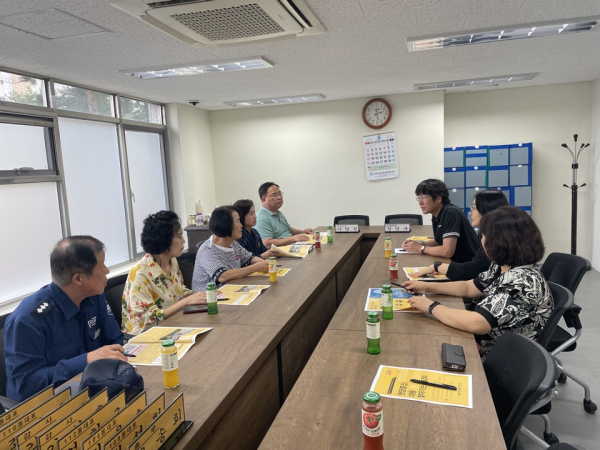 지난 9일 진행된 대동 찾아가는 간담회 모습