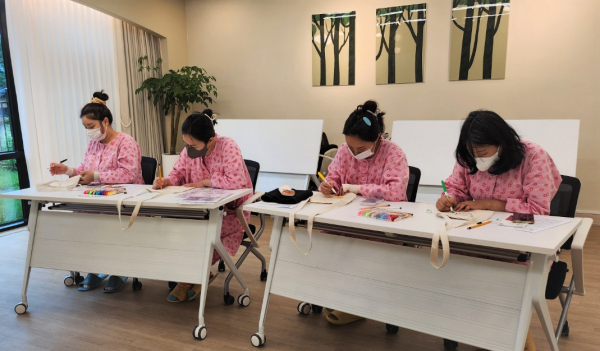 산후우울감 개선 위한 ‘내맘돌봄’ 산림치유사업 운영 모습