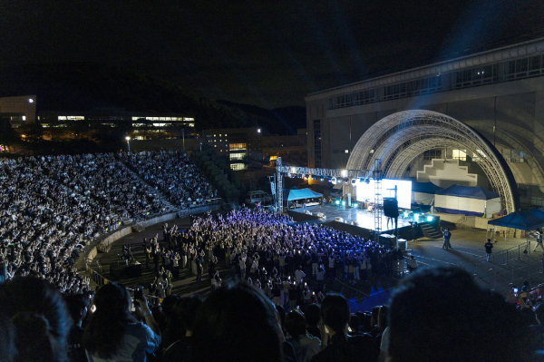 대동제 공연장 모습