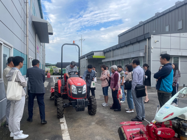 기초영농기술교육 진행 모습