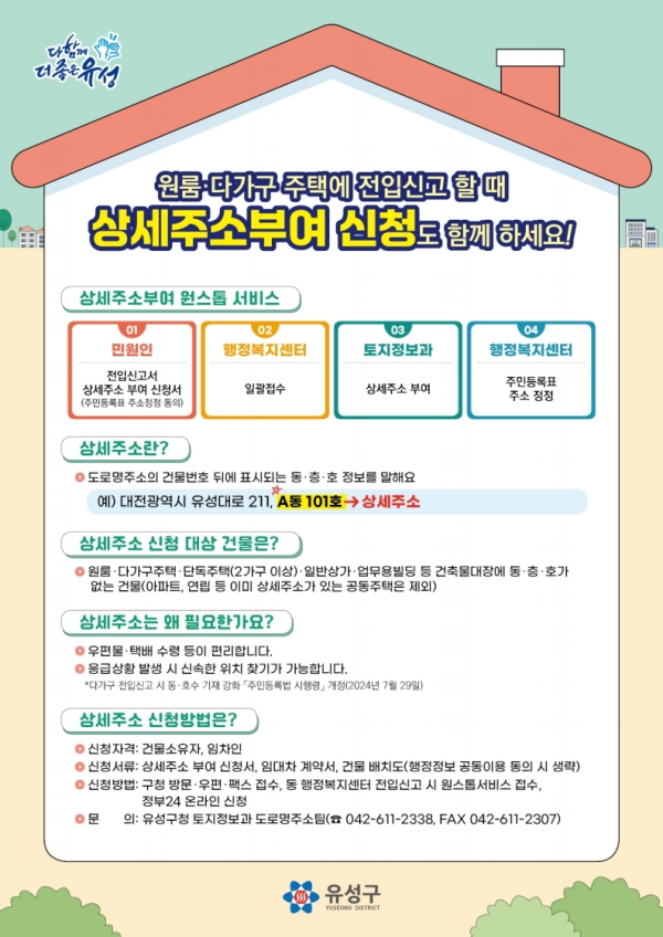 상세주소 부여 신청 안내문