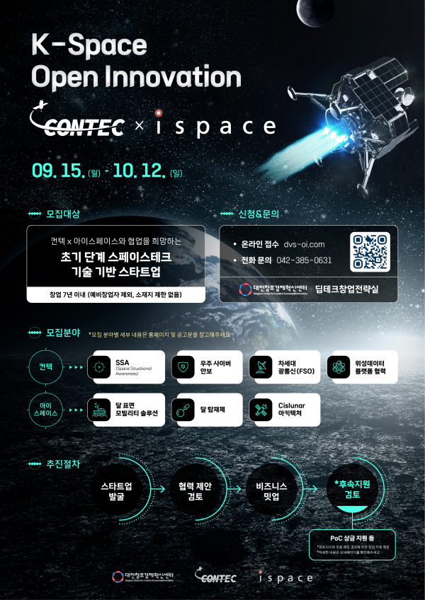 K-스페이스 오픈이노베이션 관련 포스터