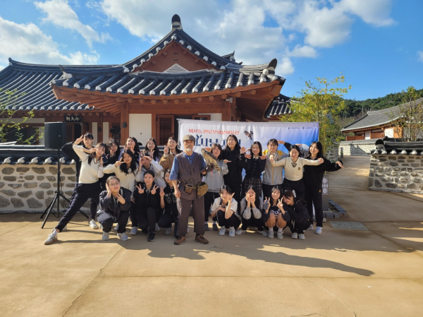 지난해 인류무형문화유산 매사냥 시연 및 체험 교육 모습