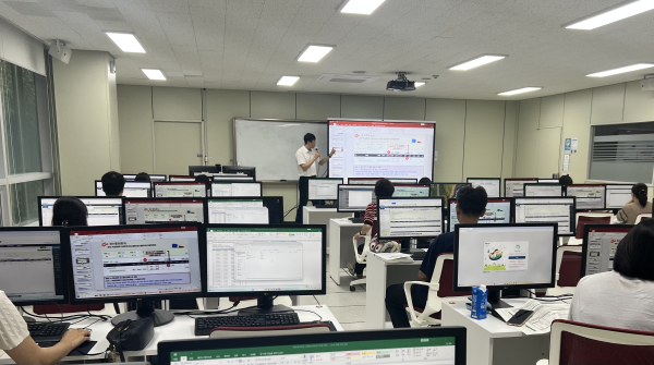 ‘K-에듀파인 학교회계시스템 사용자 교육’ 실시 모습