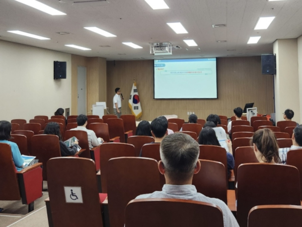 수질오염사고 대응 교육 실시 모습