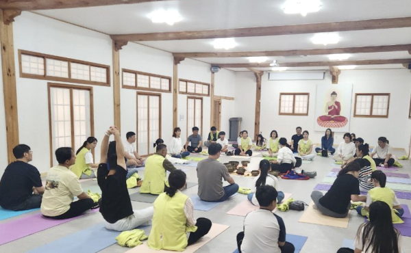 템플스테이 프로그램 체험