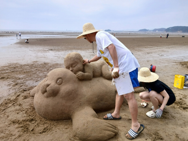 제21회 모래조각 힐링페스타 (대상 수상작)