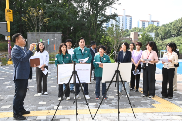 오정대화근린공원․석봉복합문화센터 현장방문 실시