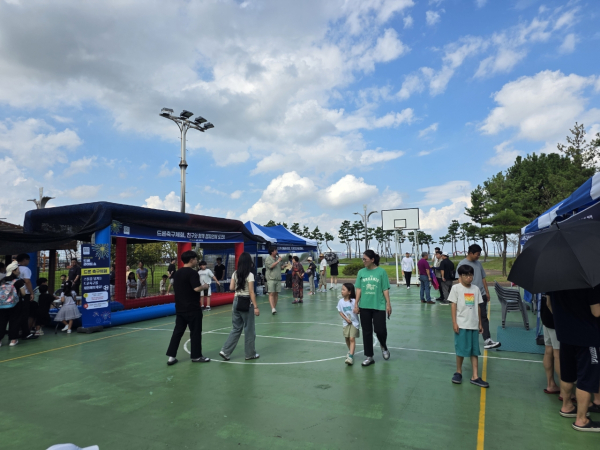 드론 체험부스 모습