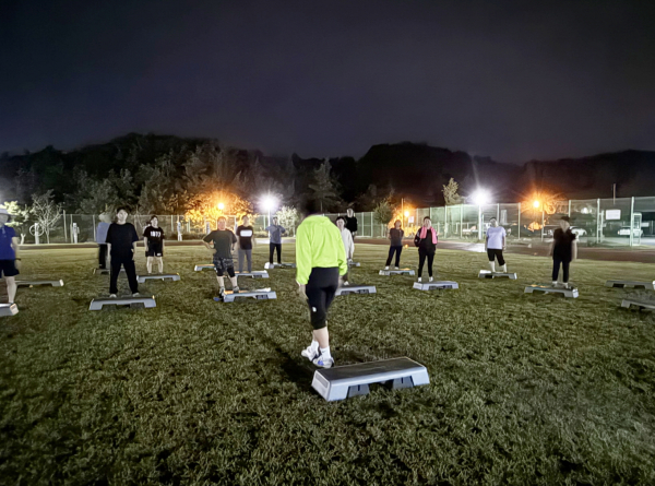 달빛아래 걷기 프로그램 모습(2025. 9. 22.).